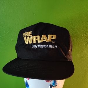 Black Vintage Winston Snapback